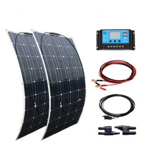 Kit de panel solar flexible